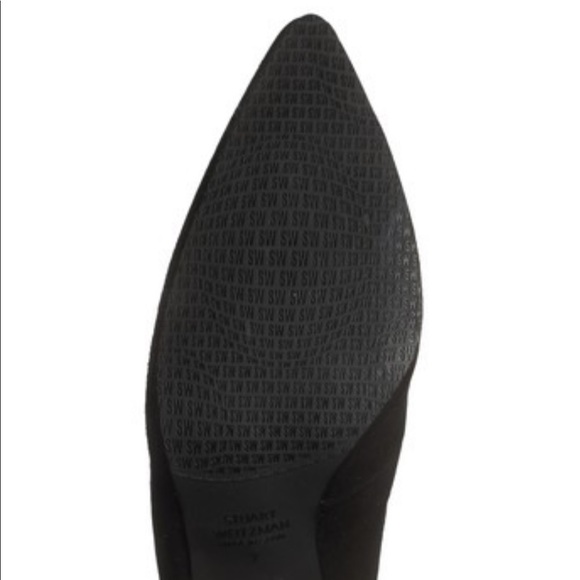 Stuart Weitzman suede cling bootie - new Sz 6 - Picture 8 of 8